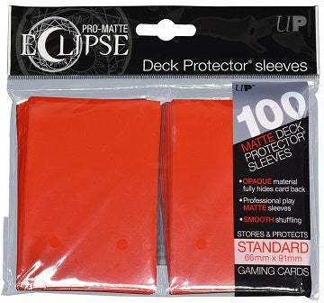 Ultra PRO Sleeves: Eclipse Matte Red (100)