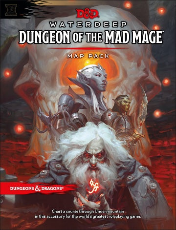 Dungeons and Dragons 5th Edition Dungeon Of The Mad Mage Map Pack