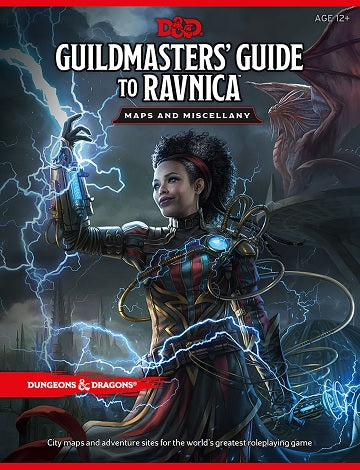 Dungeons and Dragons 5th Edition Guildmaster's Guide To Ravnica Map Pack