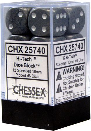 Chessex 12d6 Speckled Hi-tech