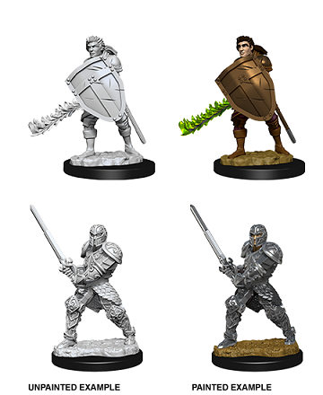 Wizkids Minis D&D 73673 Male Human Fighter