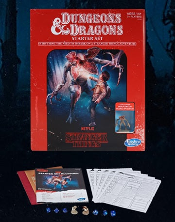 Dungeons and Dragons 5th Edition Stranger Things Starter Set