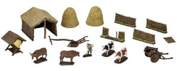 Wizkids Minis 74203 4d Settings Medieval Farmer