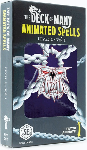 Rpg Deck Of Many Animated Spells Level 2 A-h