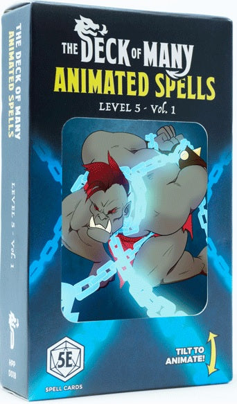 Rpg Deck Of Many Animated Spells Level 5 Vol 1