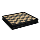 Chess Set 15" Black/storage    We26-6115