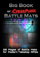 Rpg Big Book Of Cyberpunk Battle Mats