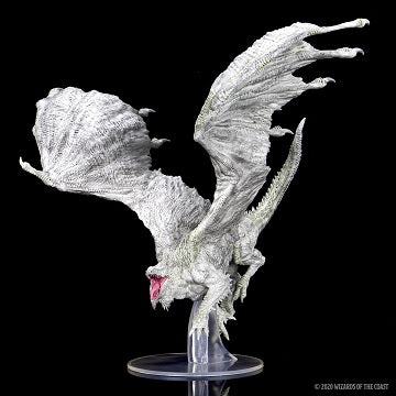 D&D Minis Icons of the Realms : Adult White Dragon