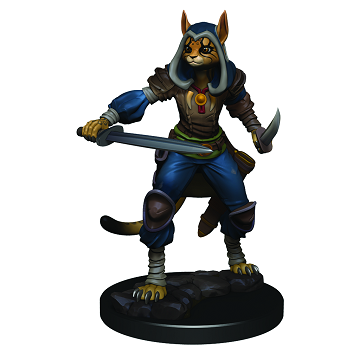 Wizkids D&D Miniature 93012 Female Tabaxi Rogue Prepainted