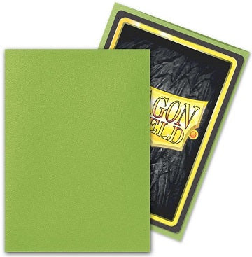 Dragon Shield Sleeves: Matte Lime (100)