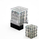 Chessex 36d6 Borealis Clear/black