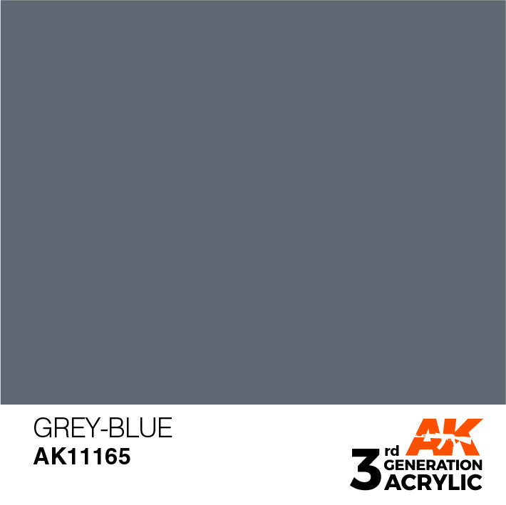 AK Interactive 3rd Gen Acrylic Grey-Blue 17ml