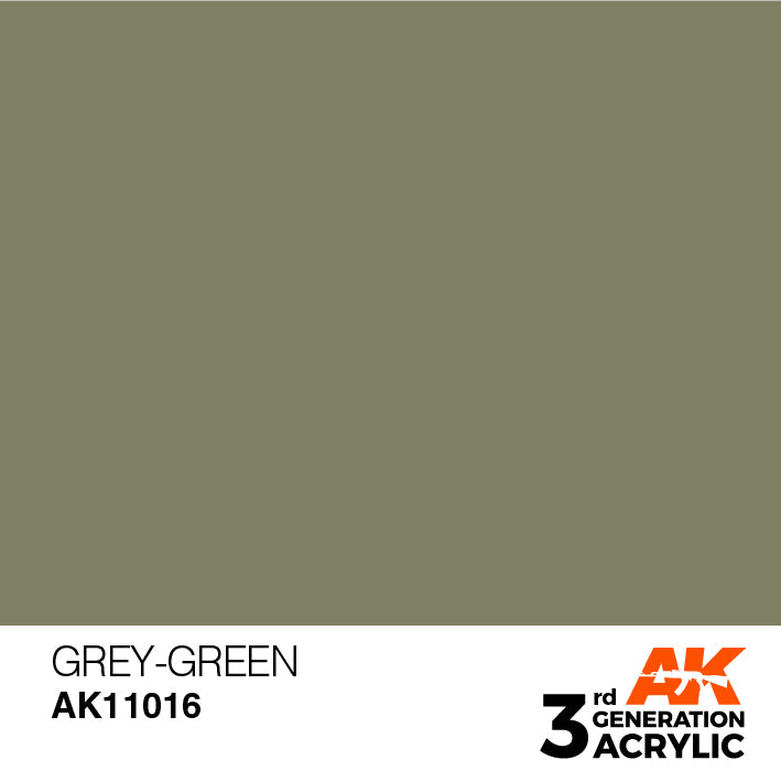 AK Interactive 3rd Gen Acrylic Grey-Green 17ml