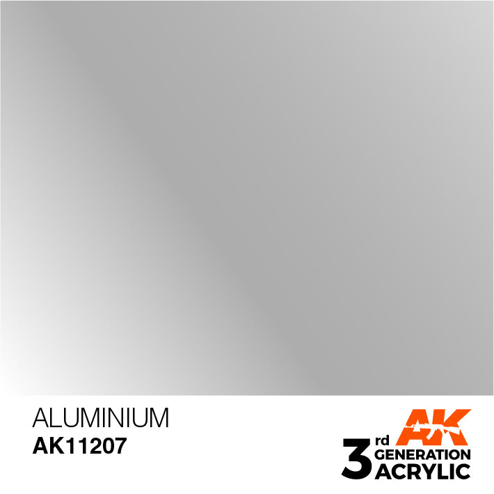 AK Interactive 3rd Gen Acrylic Aluminium Metallic 17ml