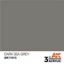 AK Interactive 3rd Gen Acrylic Dark Sea Grey 17ml