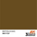 AK Interactive 3rd Gen Acrylic British Khaki 17ml