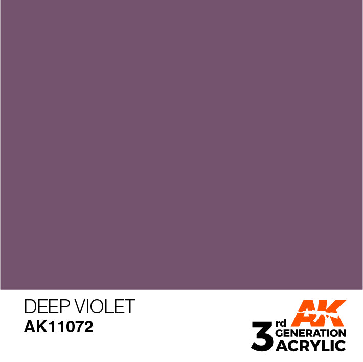 AK Interactive 3rd Gen Acrylic Deep Violet Intense 17ml