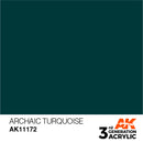 AK Interactive 3rd Gen Acrylic Archaic Turquoise 17ml