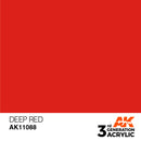 AK Interactive 3rd Gen Acrylic Deep Red Intense 17ml