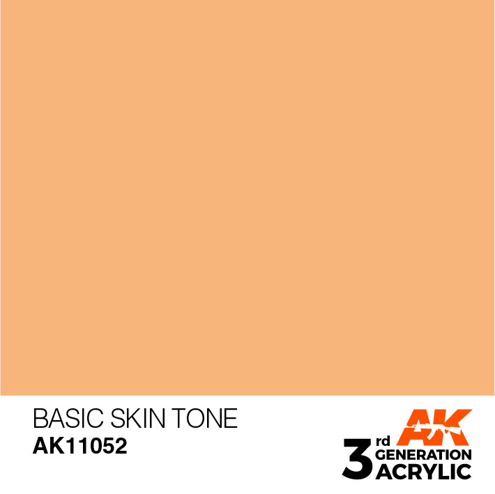 AK Interactive 3rd Gen Acrylic Basic Skin Tone 17ml