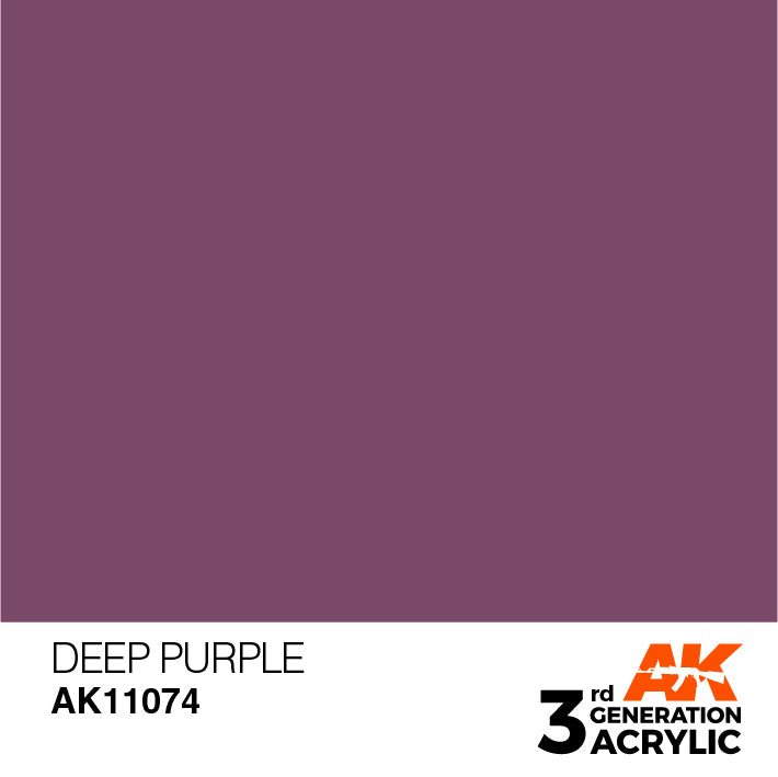 AK Interactive 3rd Gen Acrylic Deep Purple Intense 17ml