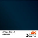 AK Interactive 3rd Gen Acrylic Cobalt Blue Metallic 17ml