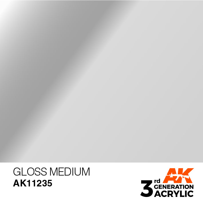 AK Interactive 3rd Gen Acrylic Gloss Medium 17ml