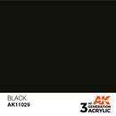AK Interactive 3rd Gen Acrylic Black Intense 17ml