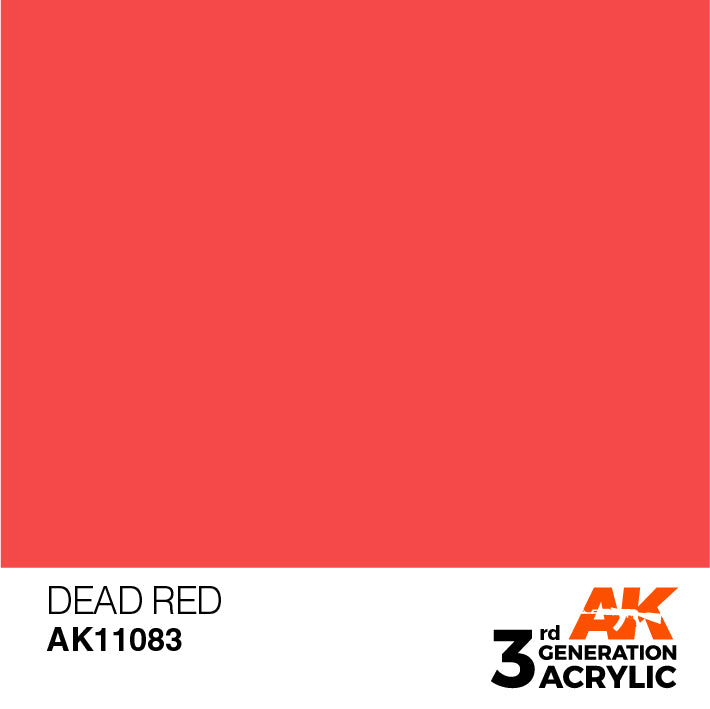 AK Interactive 3rd Gen Acrylic Dead Orange 17ml