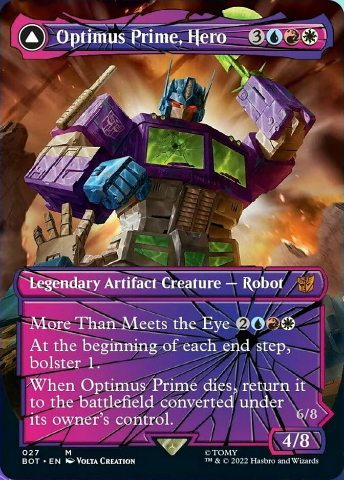 Optimus Prime, Hero // Optimus Prime, Autobot Leader (Shattered Glass) [Transformers]