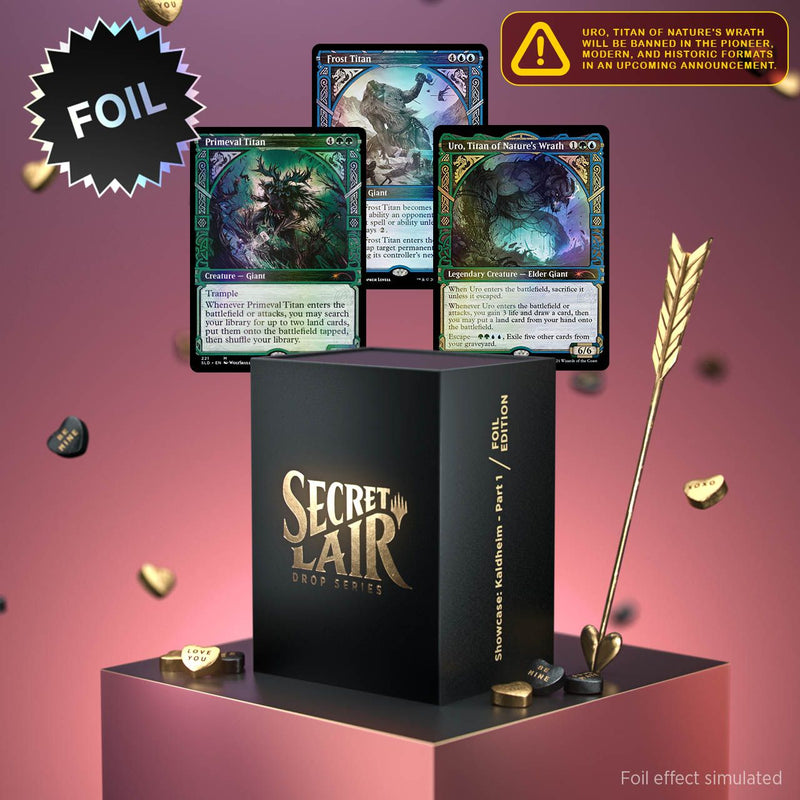 MTG Secret Lair Drops - Showcase: Kaldheim – Part 1 Foil Edition