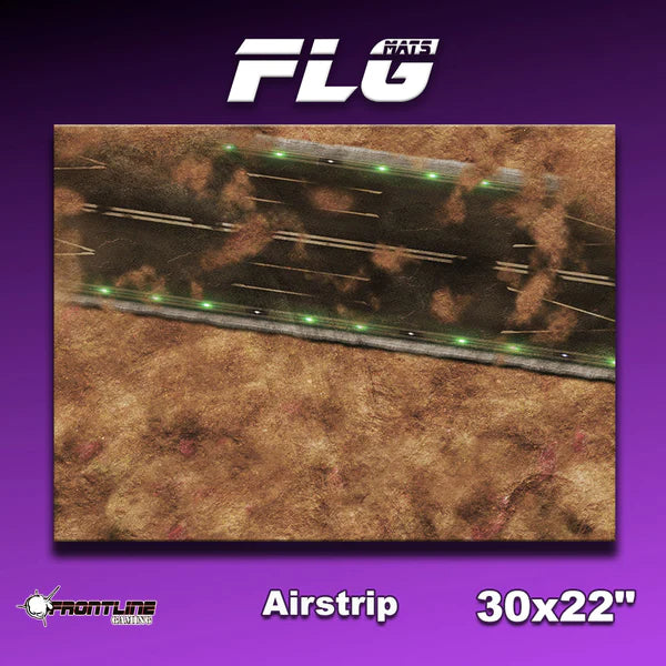 Frontline Gaming Mat 30"x22" Airstrip