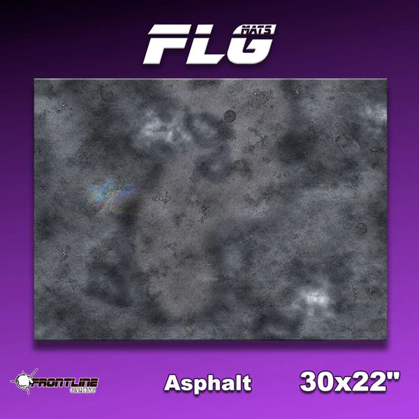 Frontline Gaming Mat 30"x22" Asphalt