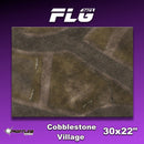 Frontline Gaming Mat 30"x22" Cobblestone Village