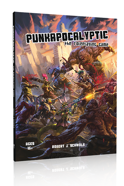 Rpg Punkapocalyptic The Rpg Hc Core Rules
