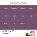 AK Interactive 3rd Gen Acrylic Deep Violet Intense 17ml