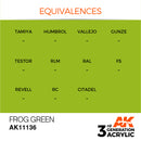 AK Interactive 3rd Gen Acrylic Frog Green 17ml