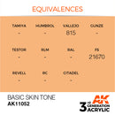 AK Interactive 3rd Gen Acrylic Basic Skin Tone 17ml