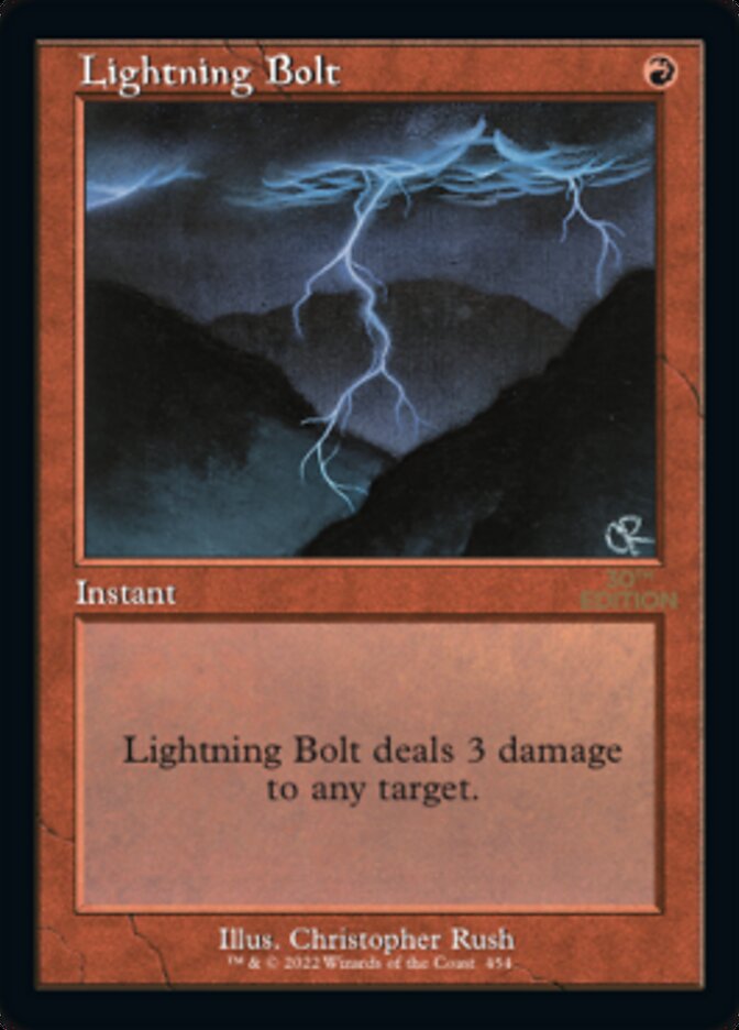 Lightning Bolt (Retro) [30th Anniversary Edition]