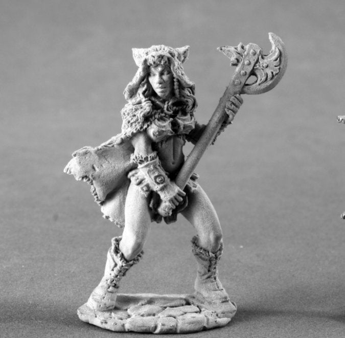Reaper Mini Rm04008 Kyrie, Female Barbarian