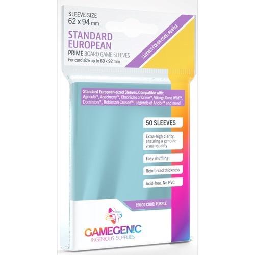 Card Sleeves Gamegenic Matte Standard European Sized Sleeves 50ct