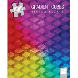 Puzzle 1000 Piece Gradient Cubes