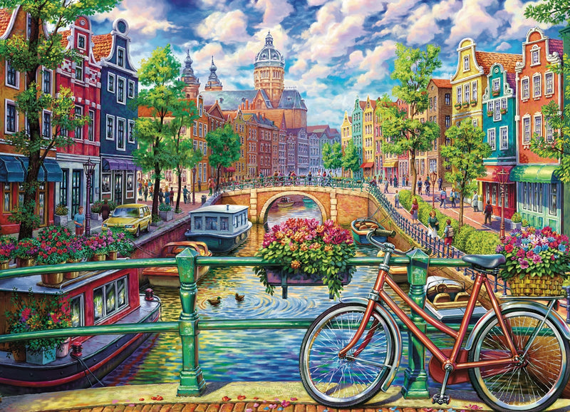 Cobble Hill Puzzle 1000 Piece Amsterdam Canal