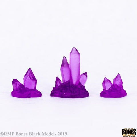 Reaper Mini Bones Black: RM44069 Darkreach Crystals (3)