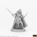 Reaper Mini Bones Black: RM44070 Dark Elf Female Warrior