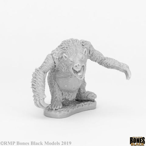 Reaper Mini Bones Black: RM44079 Cave Sloth
