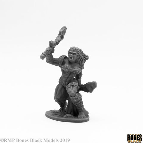 Reaper Mini Bones Black: RM44095 Jade Fire Warrior