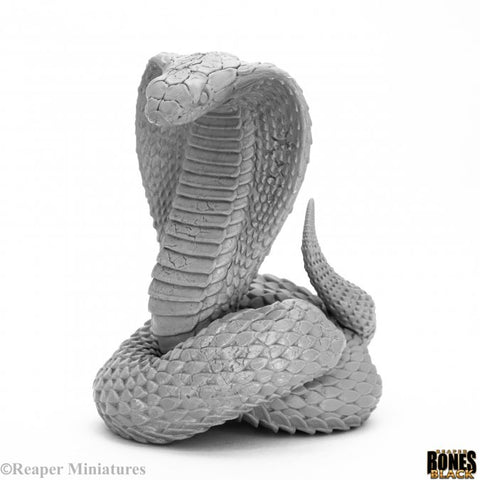 Reaper Mini Bones Black: RM44103 King Cobra Deluxe