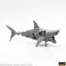 Reaper Mini Bones Black: RM44112 Zombie Shark
