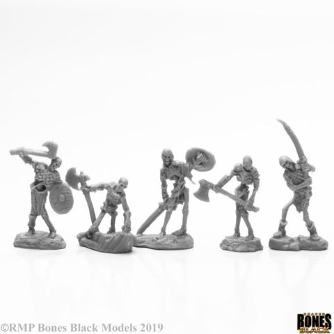 Reaper Mini Dungeon Dwellers: RM07032 Bog Skeletons (5)